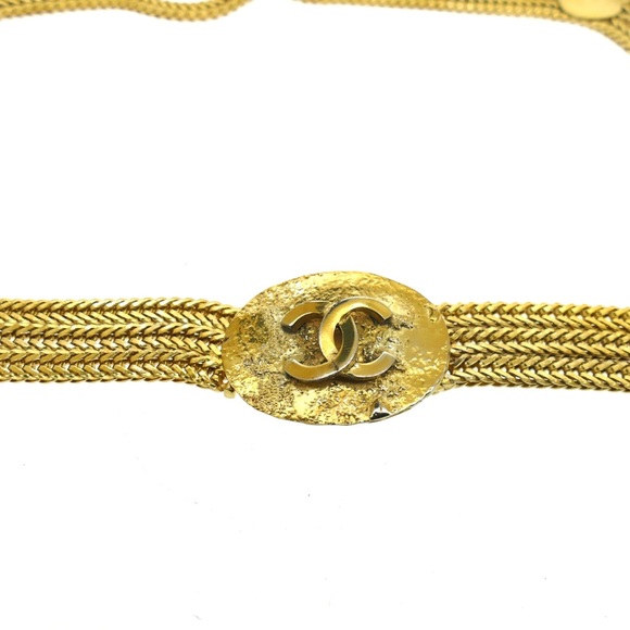 SOLD 🤍Chanel Vintage Medallion CC chain belt Authentic - Picture 5 of 7